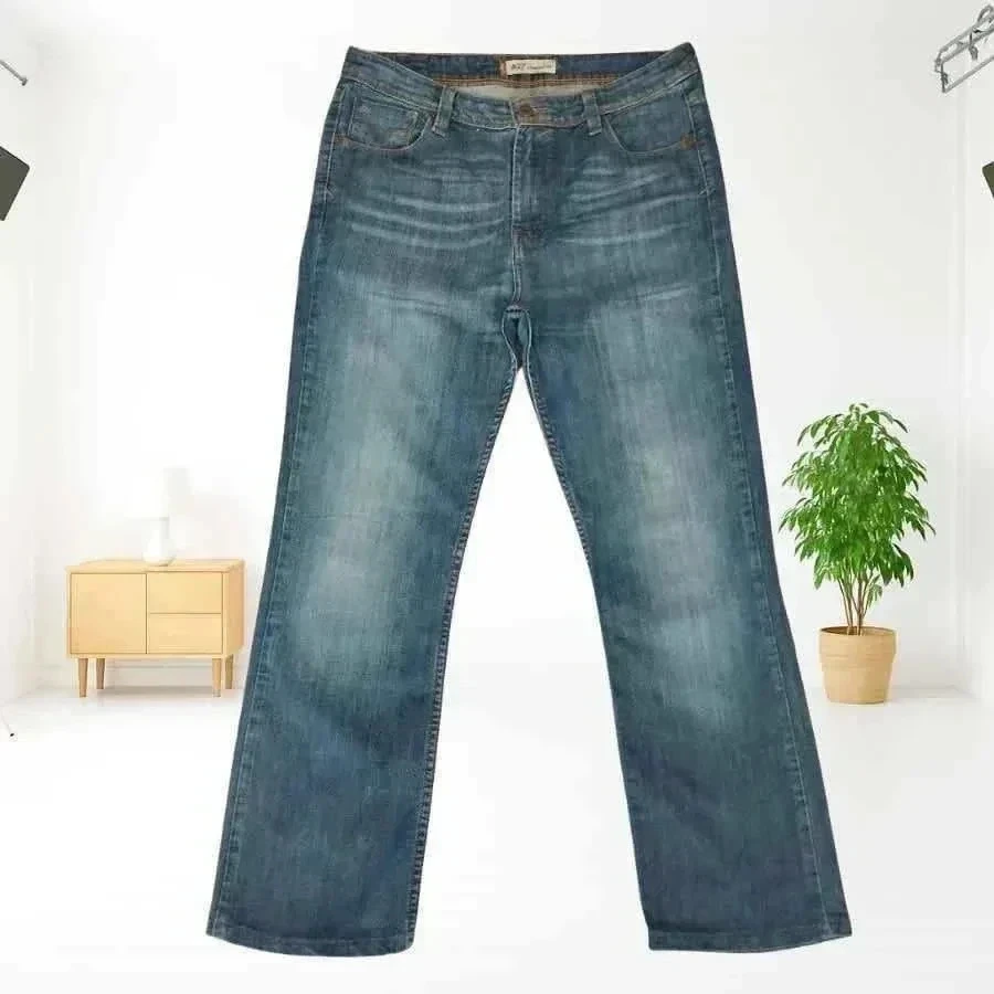 Levi's vintage y2k 627 straight fit - high waist - stretchy - vintage blue – photo 10